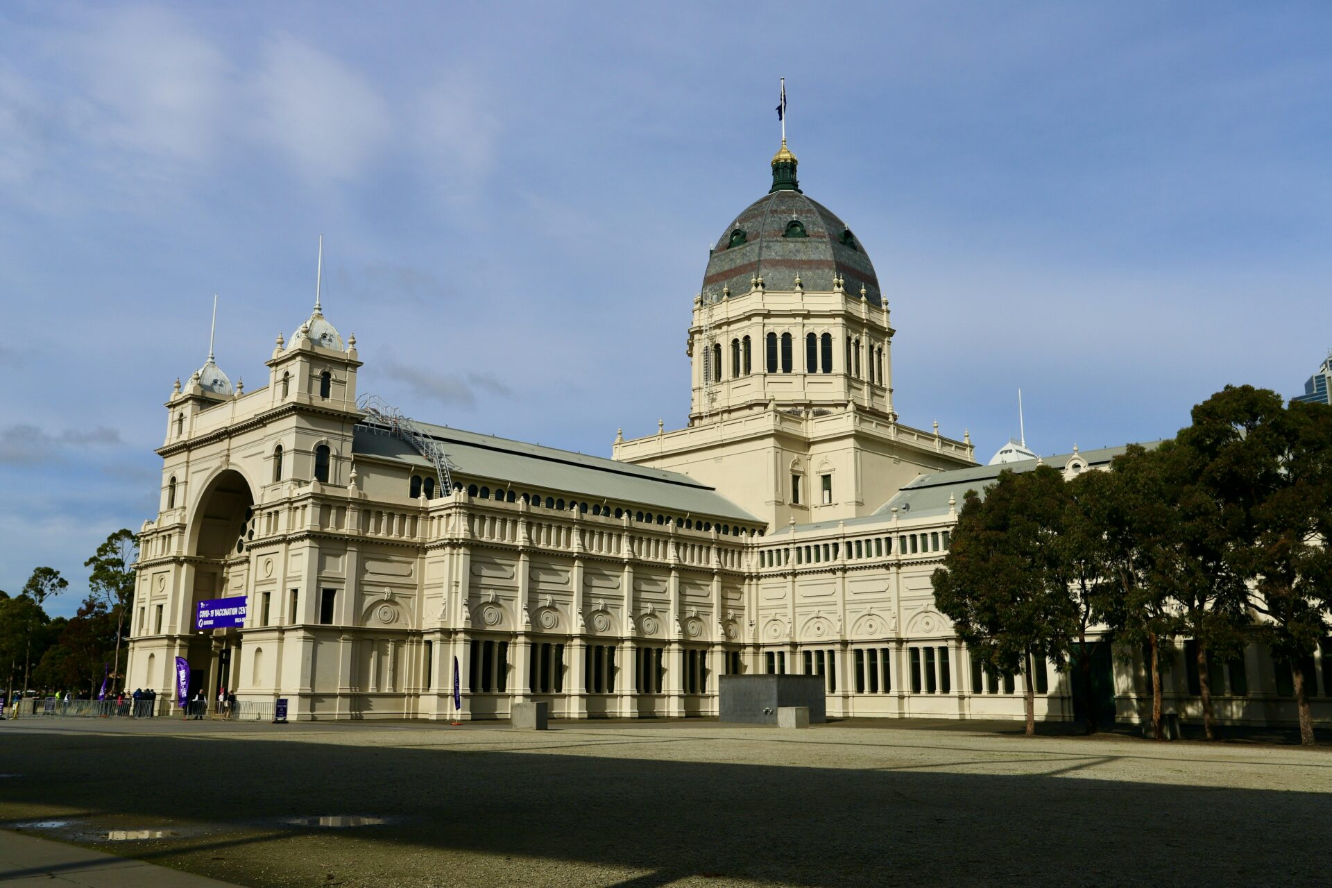 Heritage building in Australia on a clear day